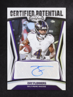 Zay Flowers 2024 Certified Certified Potential Signatures #5 #047/149 at PristineAuction.com