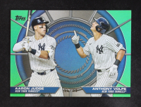 Anthony Volpe / Aaron Judge 2025 Topps Dynamic Duos Green Foil #DD4 #96/99 at PristineAuction.com