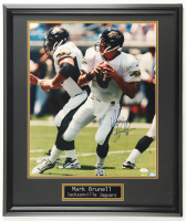 Mark Brunell Signed Jaguars Custom Framed Photo Display (JSA) at PristineAuction.com