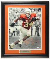 Ricky Williams Signed Texas Longhorns Custom Framed Photo Display (JSA) at PristineAuction.com