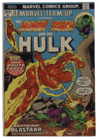1974 "Marvel Team-Up: Human Torch & The Hulk" Issue #18 Marvel Comic Book at PristineAuction.com