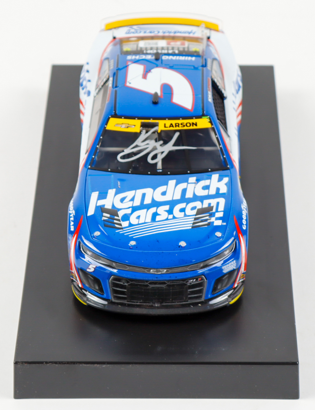 Kyle Larson Signed 2024 #5 HendrickCars.com Bristol Win Camaro ZL1 | 1:24 Diecast Car (PA) at PristineAuction.com Kyle Larson Signed 2024 #5 HendrickCars.com Bristol Win Camaro ZL1 | 1:24 Diecast Car (PA) at PristineAuction.com