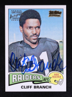 Cliff Branch 1975 Team Topps Legends Auto #524 at PristineAuction.com