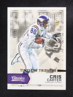 Cris Carter 2016 Classics Timeless Tributes Gold #150 #10/10 at PristineAuction.com