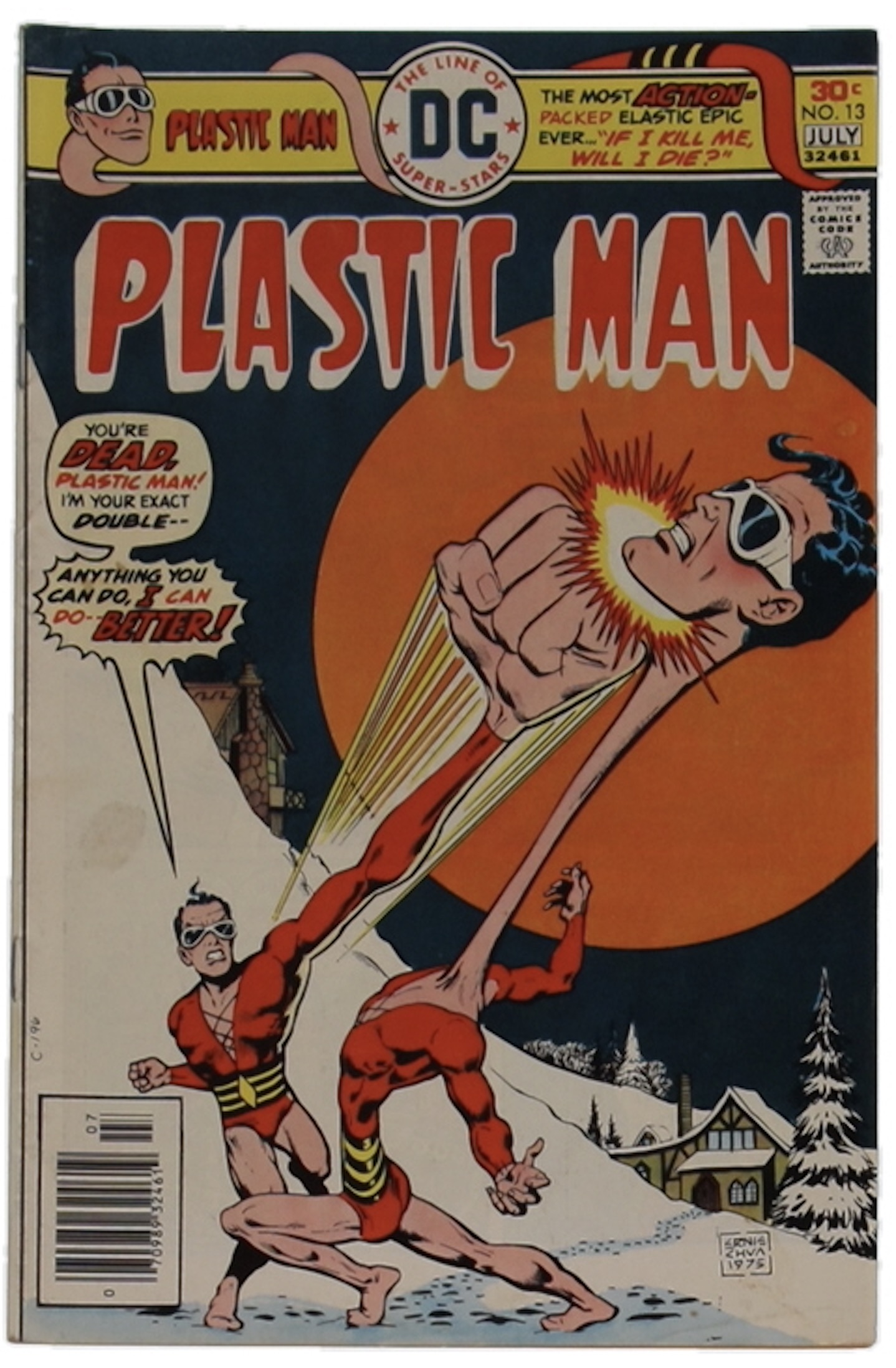 1976 "Plastic Man" Issue #13 DC Comic Book at PristineAuction.com 1976 "Plastic Man" Issue #13 DC Comic Book at PristineAuction.com
