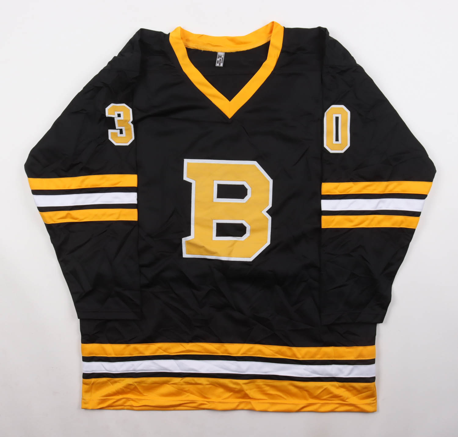 Gerry Cheevers Signed Jersey Inscribed "HOF 85" (JSA) at PristineAuction.com Gerry Cheevers Signed Jersey Inscribed "HOF 85" (JSA) at PristineAuction.com