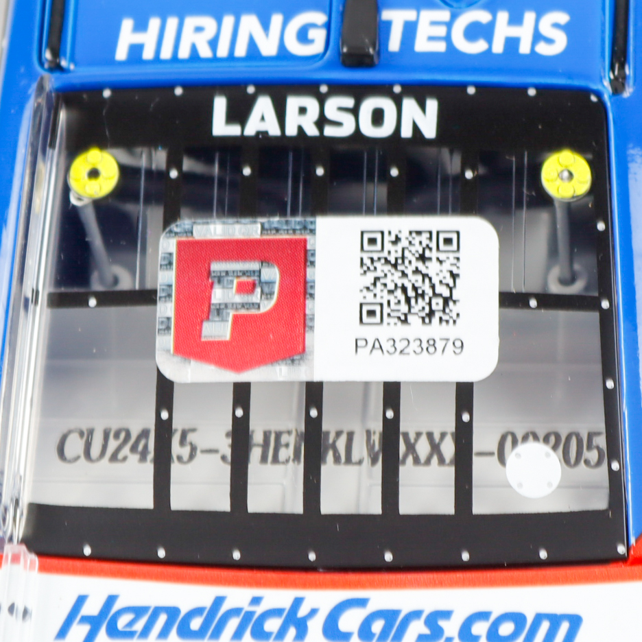 Kyle Larson Signed 2024 #5 HendrickCars.com Kansas Win Camaro ZL1 | 1:24 Diecast Car (PA) at PristineAuction.com Kyle Larson Signed 2024 #5 HendrickCars.com Kansas Win Camaro ZL1 | 1:24 Diecast Car (PA) at PristineAuction.com