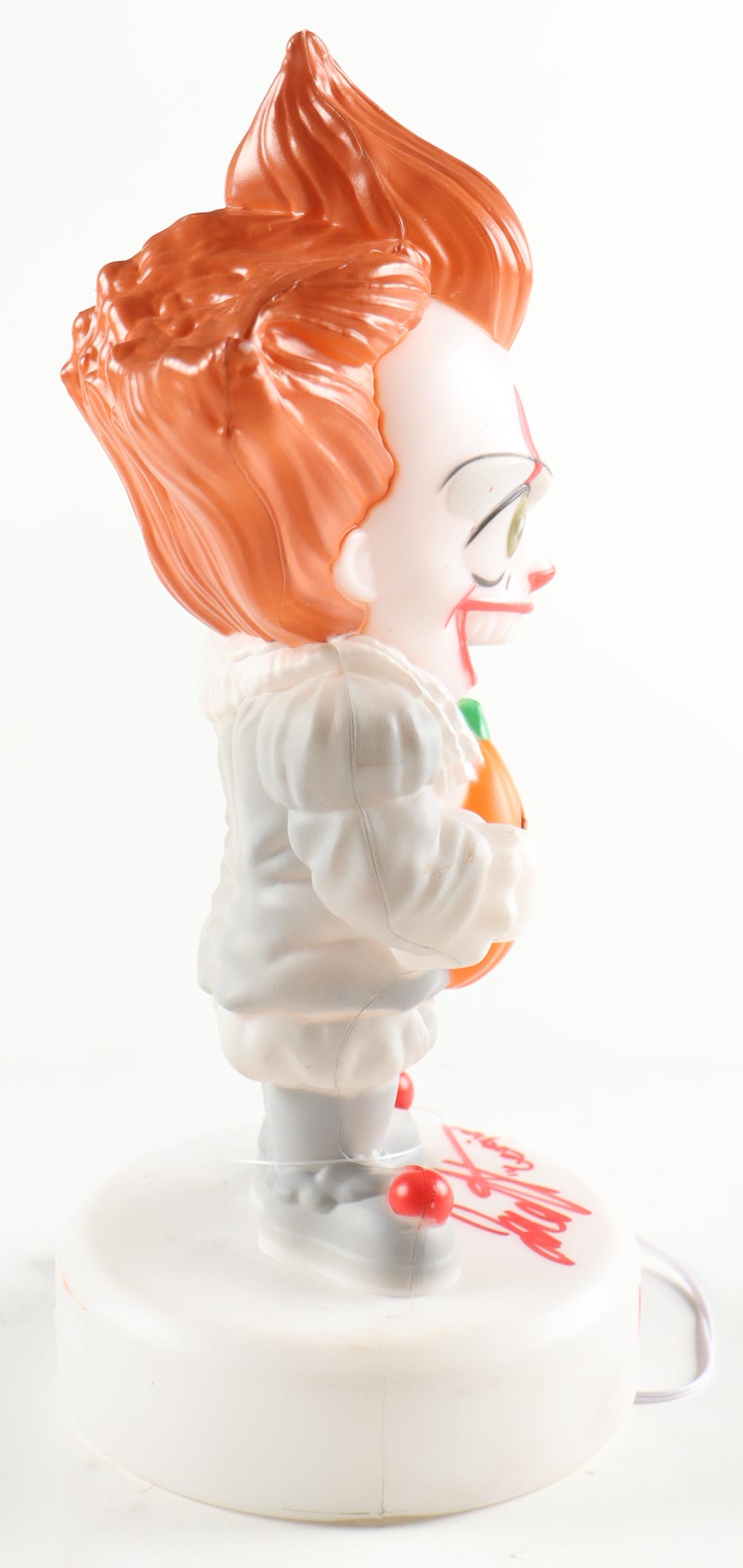 Jackson Robert Scott Signed "IT" Pennywise Character Lamp Inscribed "Georgie/ You'll Float Too!" (JSA) at PristineAuction.com Jackson Robert Scott Signed "IT" Pennywise Character Lamp Inscribed "Georgie/ You'll Float Too!" (JSA) at PristineAuction.com