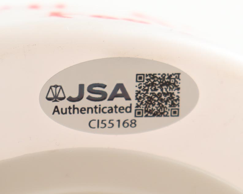 Jackson Robert Scott Signed "IT" Pennywise Character Lamp Inscribed "Georgie/ You'll Float Too!" (JSA) at PristineAuction.com Jackson Robert Scott Signed "IT" Pennywise Character Lamp Inscribed "Georgie/ You'll Float Too!" (JSA) at PristineAuction.com