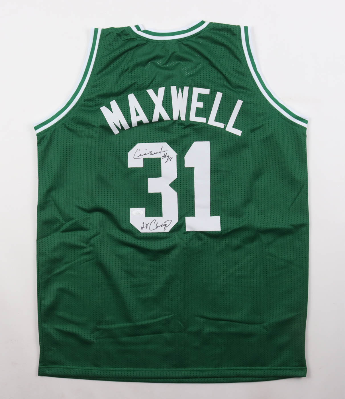 Cedric Maxwell Signed Jersey Inscribed "2x Champ" (JSA) at PristineAuction.com Cedric Maxwell Signed Jersey Inscribed "2x Champ" (JSA) at PristineAuction.com