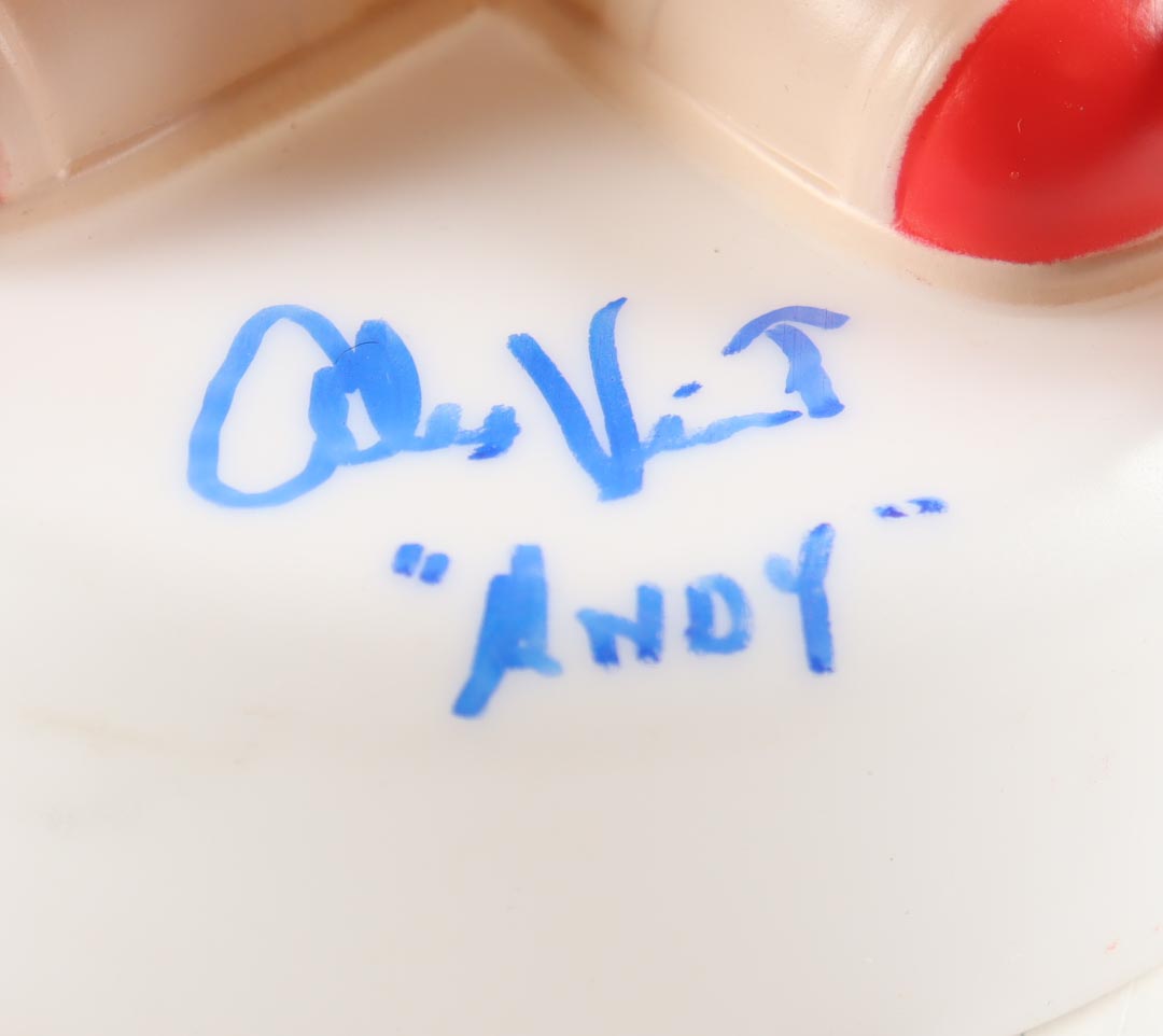 Alex Vincent Signed "Child's Play" Character Lamp Inscribed "Andy" (JSA) at PristineAuction.com Alex Vincent Signed "Child's Play" Character Lamp Inscribed "Andy" (JSA) at PristineAuction.com
