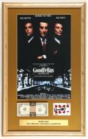 Henry Hill Signed "Goodfellas" Custom Framed Playing Card Display with Poster Print & Prop Money Stack (JSA) at PristineAuction.com