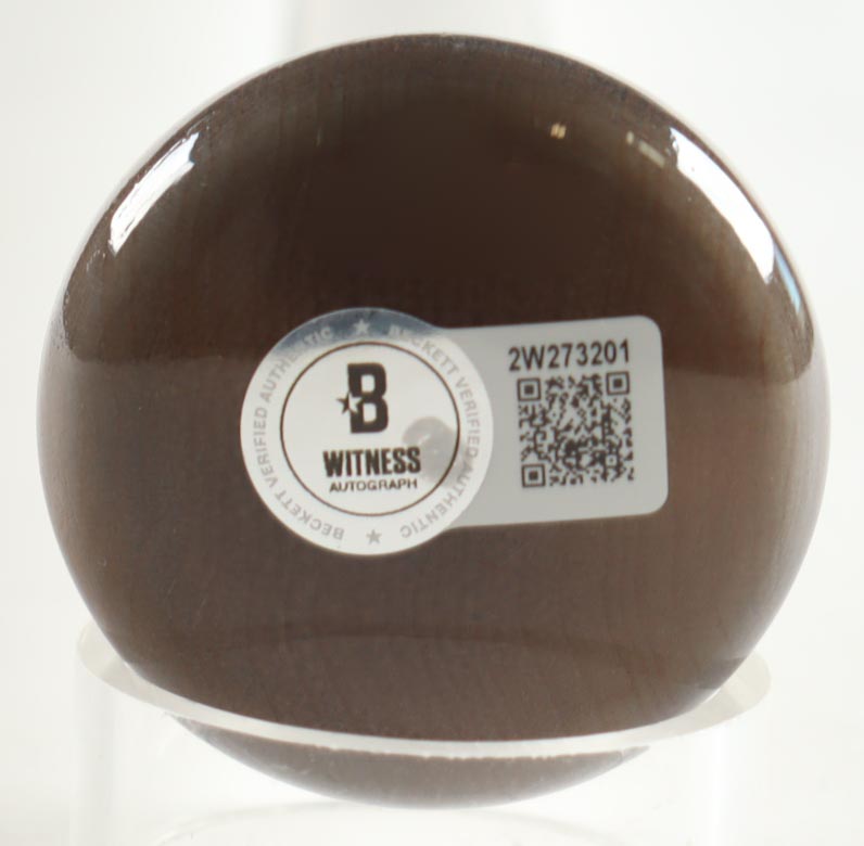 James Wood Signed Victus Player Model Baseball Bat Inscribed "MLB Debut 7/1/24" (Beckett) at PristineAuction.com James Wood Signed Victus Player Model Baseball Bat Inscribed "MLB Debut 7/1/24" (Beckett) at PristineAuction.com