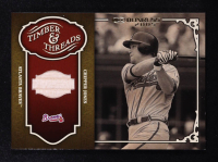 Chipper Jones 2005 Donruss Timber & Threads Game-Used Bat #TT-8 at PristineAuction.com