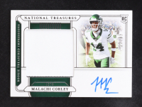 Malachi Corley 2024 Panini National Treasures Rookie Treasured Impressions #9 #23/99 RC at PristineAuction.com