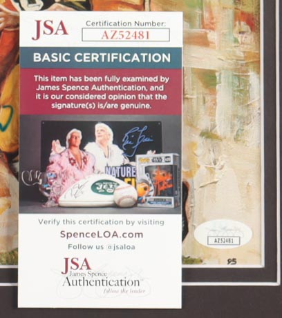 Bart Starr Signed Packers Custom Framed Art Print Display (JSA) at PristineAuction.com Bart Starr Signed Packers Custom Framed Art Print Display (JSA) at PristineAuction.com