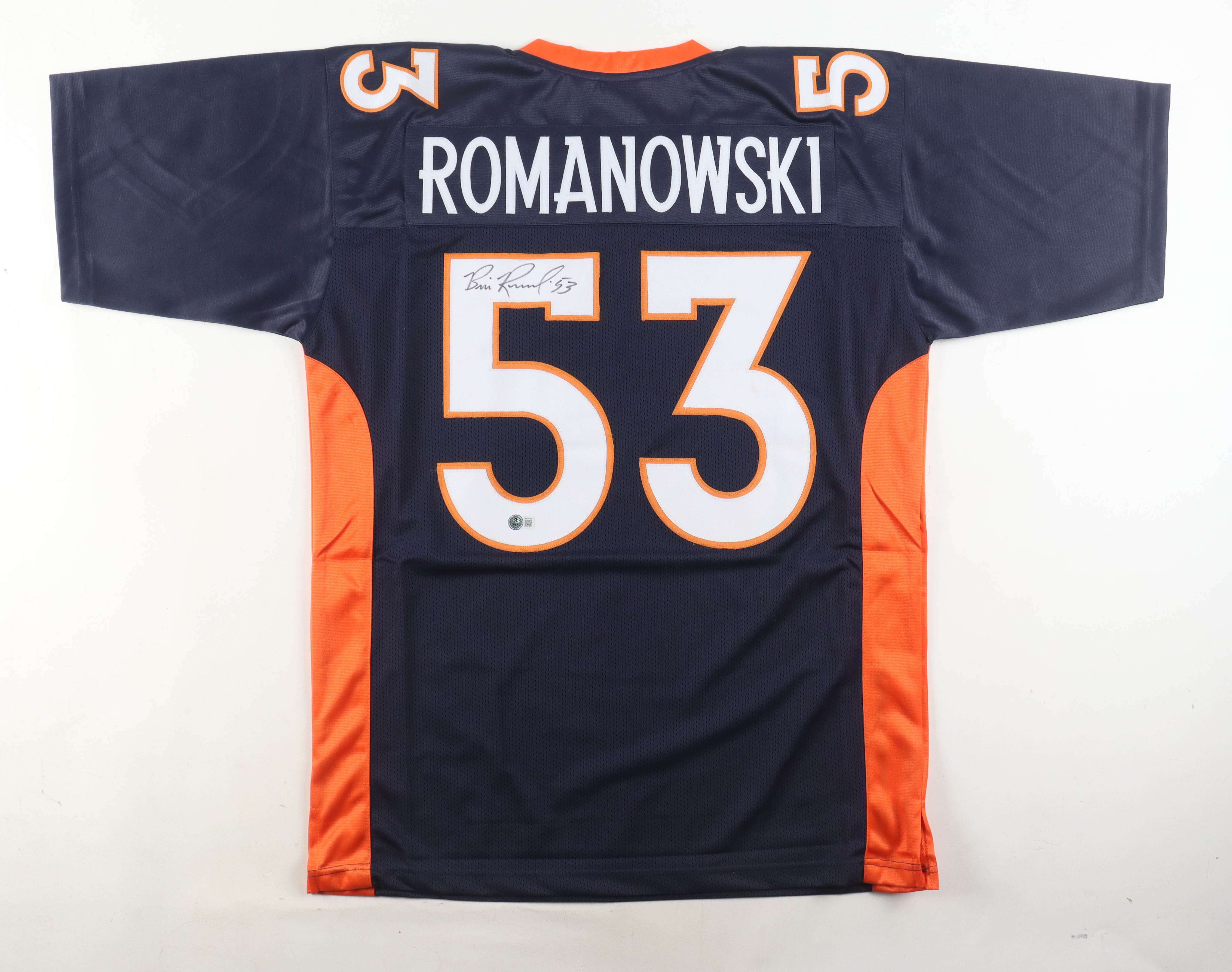 Bill Romanowski Signed Jersey (Beckett) at PristineAuction.com Bill Romanowski Signed Jersey (Beckett) at PristineAuction.com