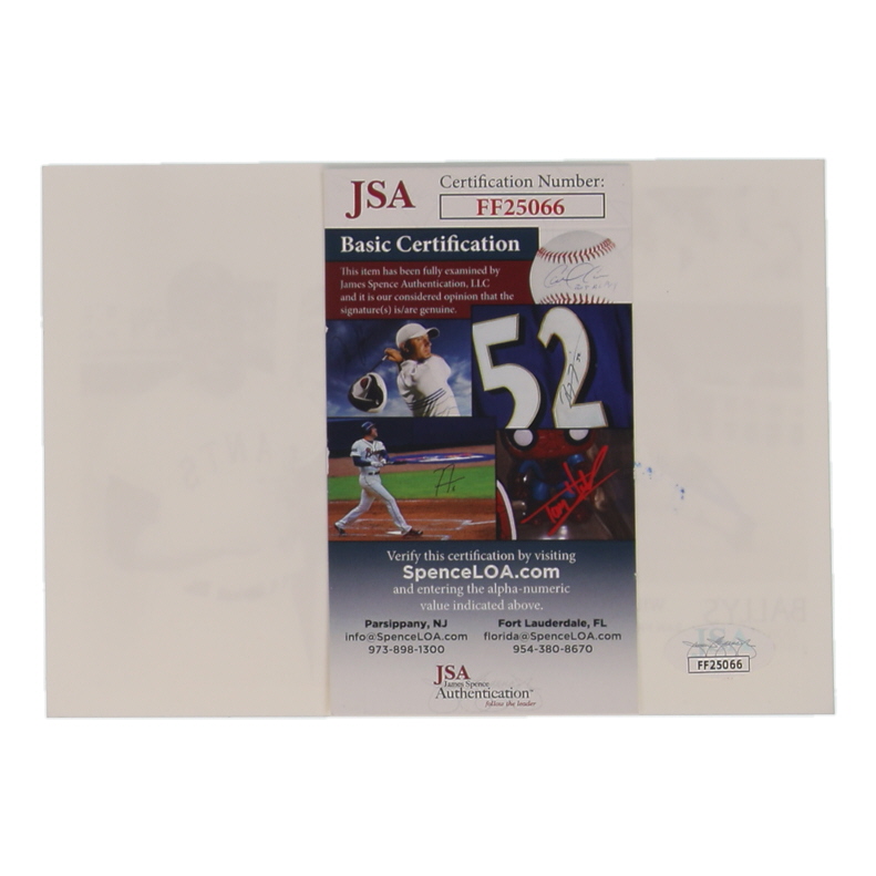 Willie Mays Signed Giants 5x7 Photo (JSA) at PristineAuction.com Willie Mays Signed Giants 5x7 Photo (JSA) at PristineAuction.com