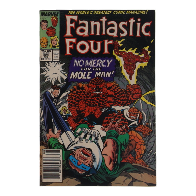 1989 "The Fantastic Four" Issue #329 Marvel Comic Book at PristineAuction.com 1989 "The Fantastic Four" Issue #329 Marvel Comic Book at PristineAuction.com