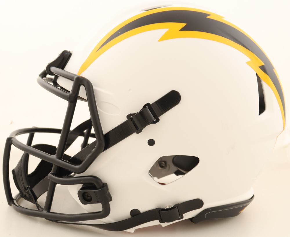 J. K. Dobbins Signed Chargers Full-Size Authentic On-Field Lunar Eclipse Alternate Speed Helmet (Beckett) at PristineAuction.com J. K. Dobbins Signed Chargers Full-Size Authentic On-Field Lunar Eclipse Alternate Speed Helmet (Beckett) at PristineAuction.com