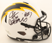 J. K. Dobbins Signed Chargers Full-Size Authentic On-Field Lunar Eclipse Alternate Speed Helmet (Beckett) at PristineAuction.com