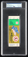 Ozzie Smith Signed 1985 World Series Game Ticket (PSA Auto 10) at PristineAuction.com