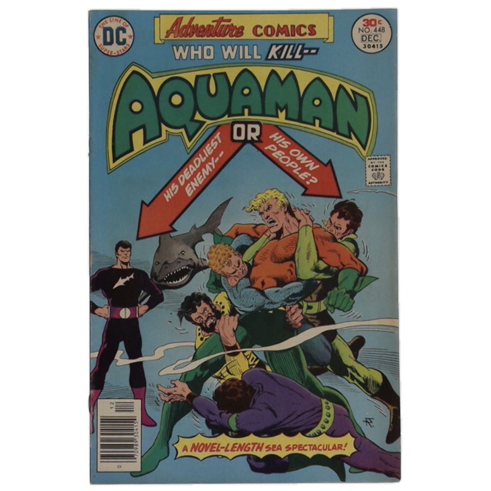 1976 "Adventure Comics" Issue #448 DC Comic Book at PristineAuction.com