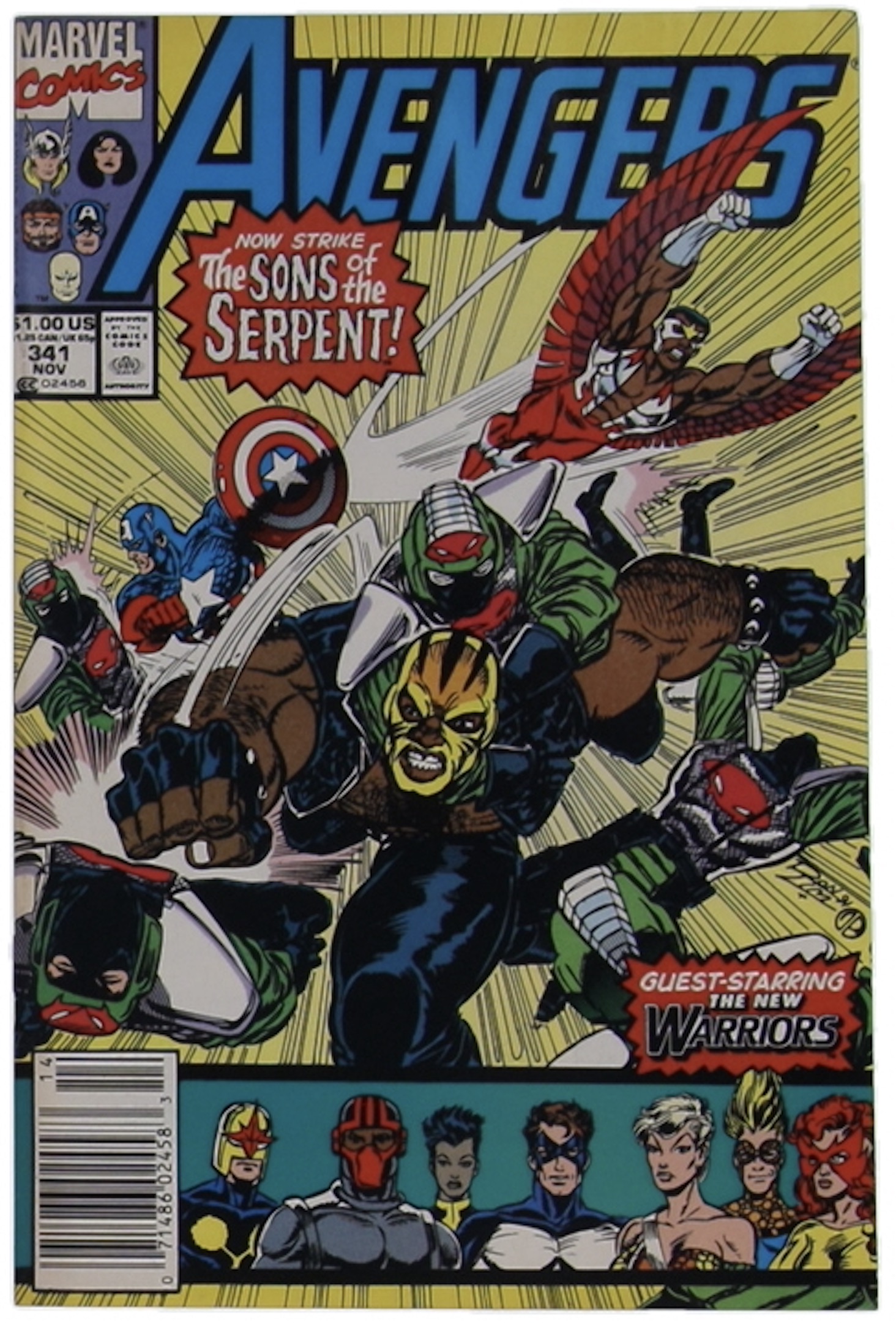 1991 "The Avengers" Issue #341 Marvel Comic Book at PristineAuction.com 1991 "The Avengers" Issue #341 Marvel Comic Book at PristineAuction.com