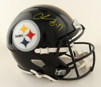Chase Claypool Signed Steelers Full-Size Speed Helmet (Beckett) at PristineAuction.com