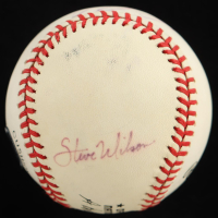 1989 Cubs ONL Baseball Signed by Steve Wilson, Mike Bielecki & Joe Girardi (Beckett) at PristineAuction.com
