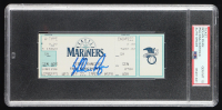 Nolan Ryan Signed 1993 Original Game Ticket (PSA Auto 10) at PristineAuction.com