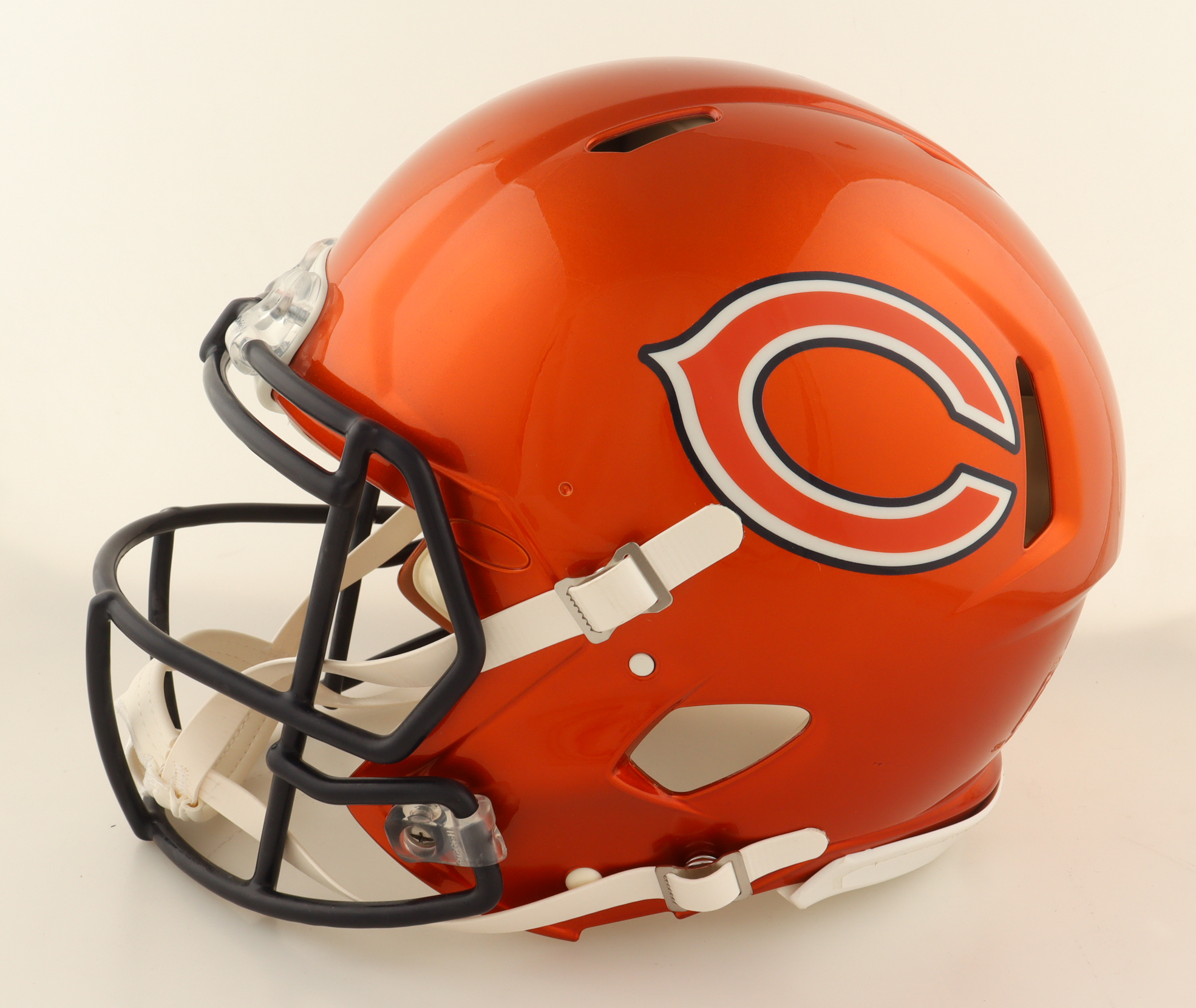 Rome Odunze Signed Bears Full-Size Authentic On-Field Flash Alternate Speed Helmet (Fanatics) at PristineAuction.com Rome Odunze Signed Bears Full-Size Authentic On-Field Flash Alternate Speed Helmet (Fanatics) at PristineAuction.com