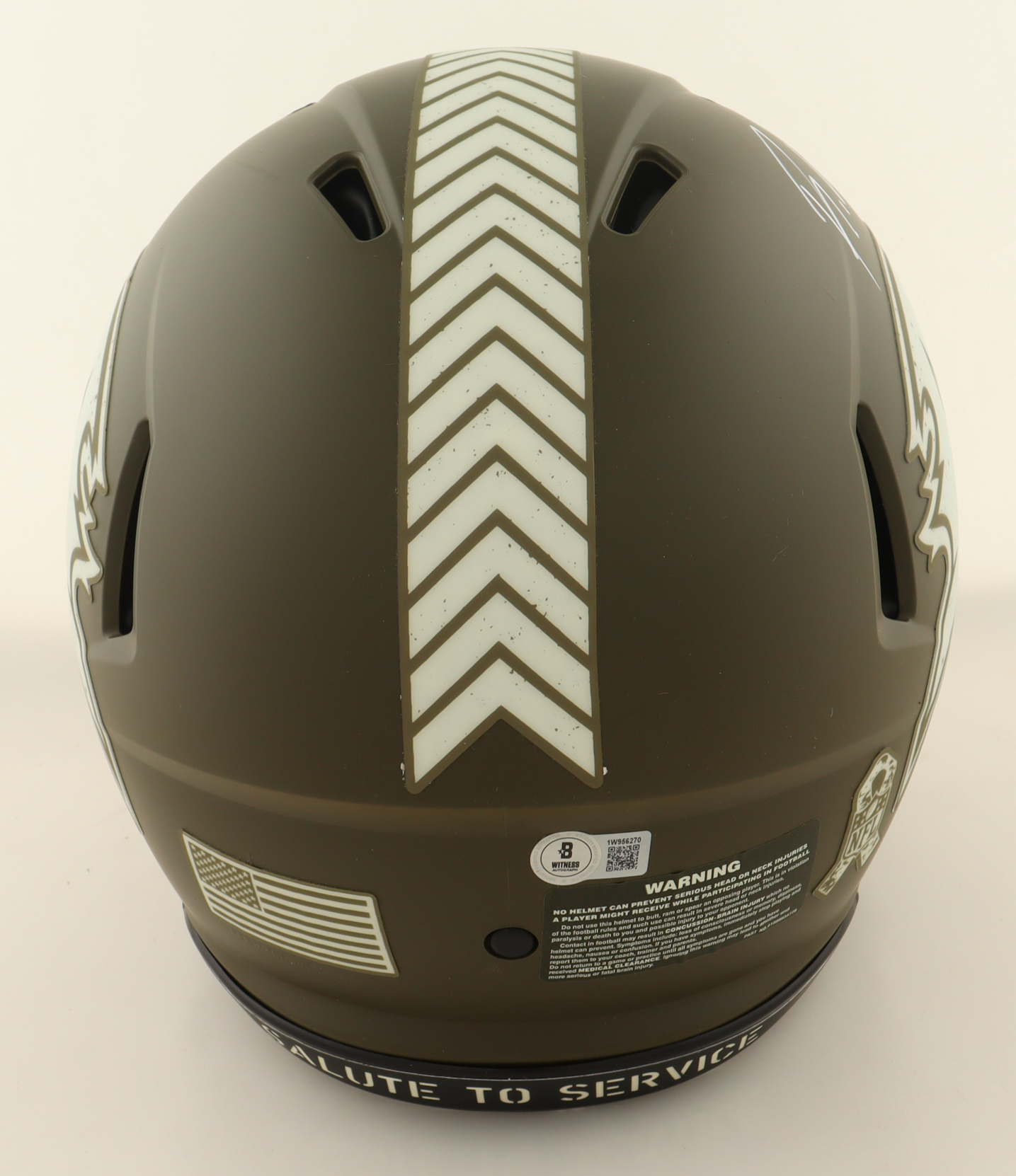 Rachaad White Signed Buccaneers Salute To Service Full-Size Authentic On-Field Speed Helmet (Beckett) at PristineAuction.com Rachaad White Signed Buccaneers Salute To Service Full-Size Authentic On-Field Speed Helmet (Beckett) at PristineAuction.com