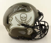 Rachaad White Signed Buccaneers Salute To Service Full-Size Authentic On-Field Speed Helmet (Beckett) at PristineAuction.com