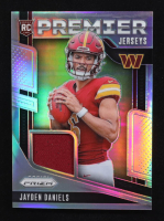 Jayden Daniels 2024 Panini Prizm Premier Jerseys #2 RC at PristineAuction.com