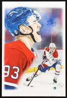 Ivan Demidov Signed Canadiens 12x18 Numbered Lithograph (Memorable Authentic) at PristineAuction.com