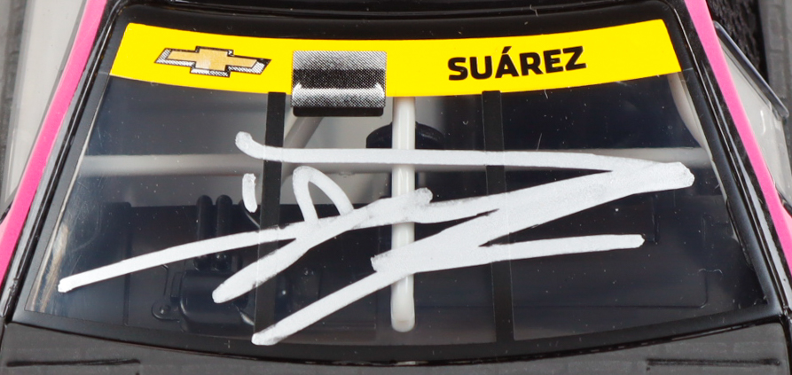 Daniel Suarez Signed 2024 #99 Tootsies Orchid Lounge Pink Camaro ZL1 | 1:24 Diecast Car (PA) at PristineAuction.com Daniel Suarez Signed 2024 #99 Tootsies Orchid Lounge Pink Camaro ZL1 | 1:24 Diecast Car (PA) at PristineAuction.com
