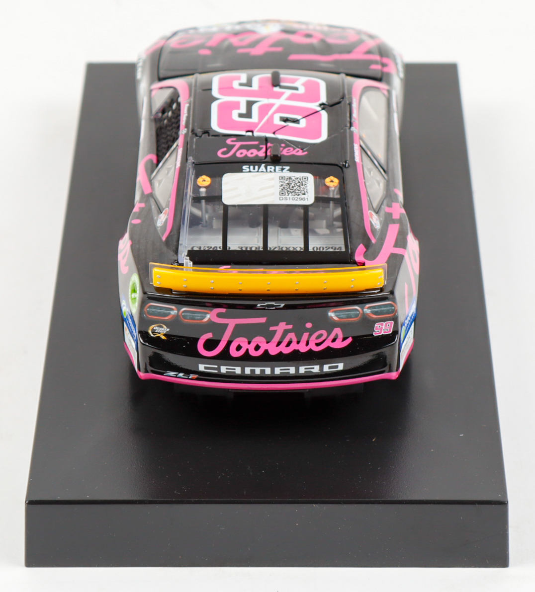 Daniel Suarez Signed 2024 #99 Tootsies Orchid Lounge Pink Camaro ZL1 | 1:24 Diecast Car (PA) at PristineAuction.com Daniel Suarez Signed 2024 #99 Tootsies Orchid Lounge Pink Camaro ZL1 | 1:24 Diecast Car (PA) at PristineAuction.com