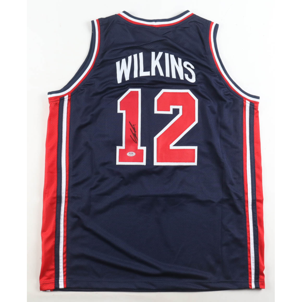 Dominique Wilkins Signed Jersey (PSA) at PristineAuction.com