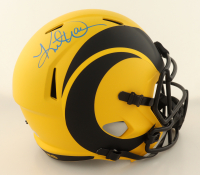 Kurt Warner Signed Rams Full-Size Rave Speed Helmet (Beckett) at PristineAuction.com