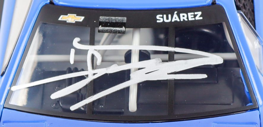 Daniel Suarez Signed 2025 #99 Freeway Insurance Blue Camaro ZL1 | 1:24 Diecast Car (PA) at PristineAuction.com Daniel Suarez Signed 2025 #99 Freeway Insurance Blue Camaro ZL1 | 1:24 Diecast Car (PA) at PristineAuction.com