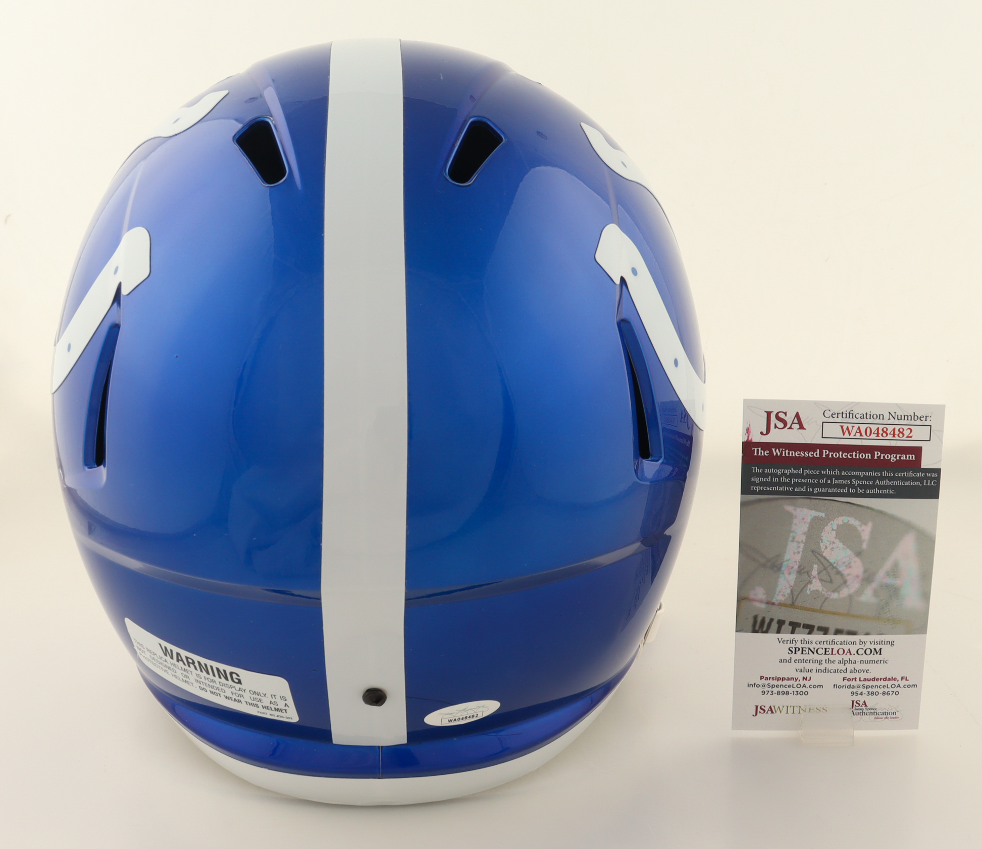 Darius Leonard Signed Colts Full-Size Flash Alternate Speed Helmet (JSA) at PristineAuction.com Darius Leonard Signed Colts Full-Size Flash Alternate Speed Helmet (JSA) at PristineAuction.com