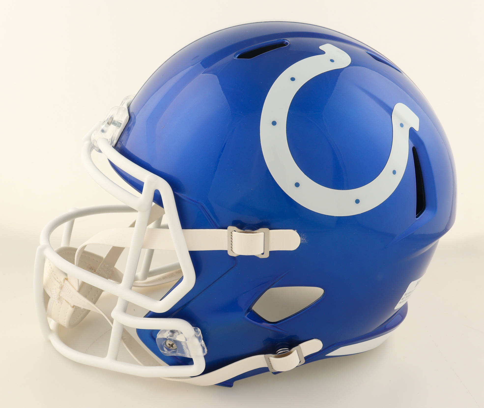 Darius Leonard Signed Colts Full-Size Flash Alternate Speed Helmet (JSA) at PristineAuction.com Darius Leonard Signed Colts Full-Size Flash Alternate Speed Helmet (JSA) at PristineAuction.com