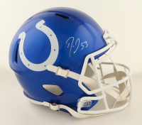Darius Leonard Signed Colts Full-Size Flash Alternate Speed Helmet (JSA) at PristineAuction.com