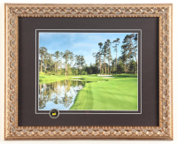 "The Masters Augusta National Golf Course" Custom Framed Photo Display with Masters Pin at PristineAuction.com