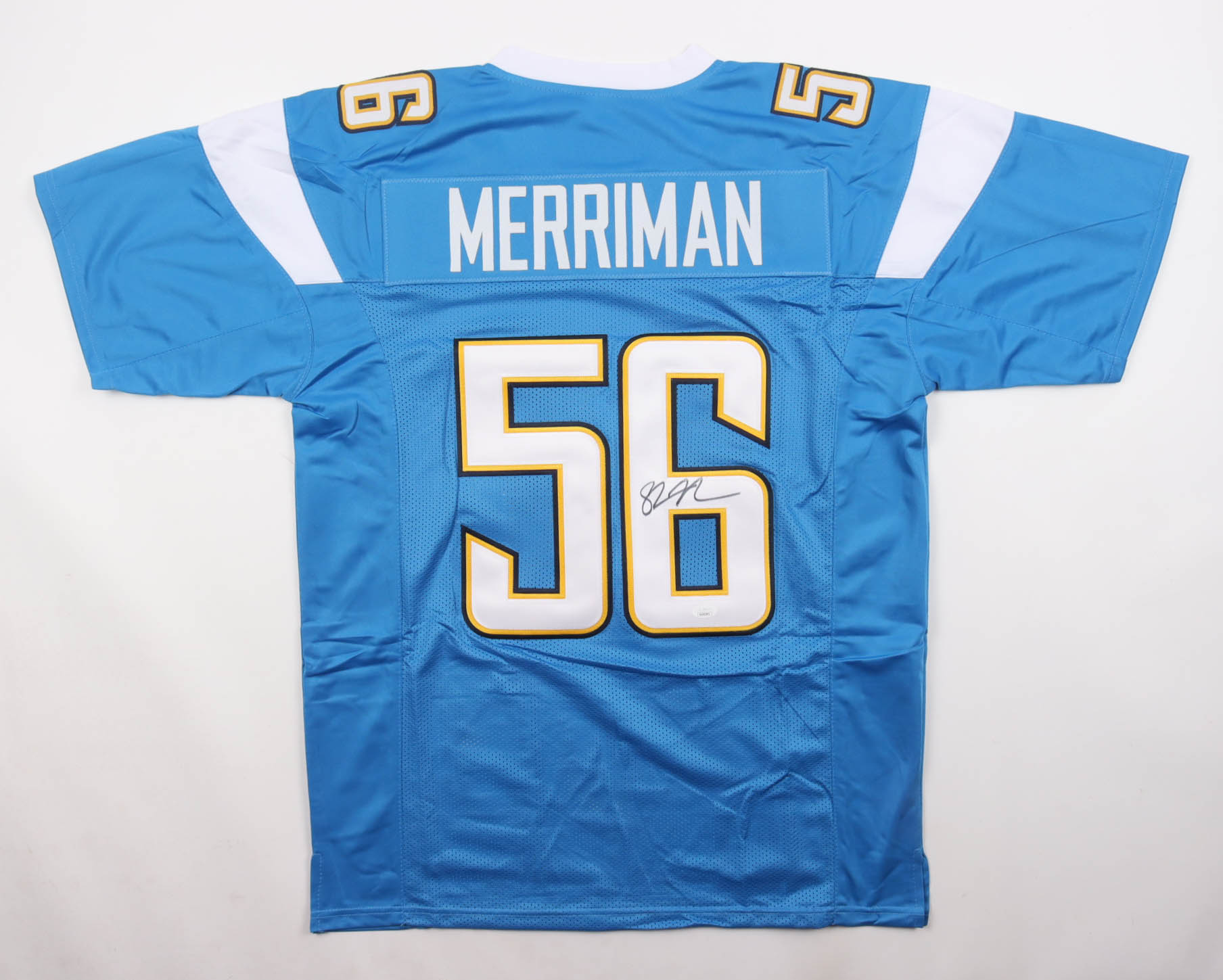 Shawne Merriman Signed Jersey (JSA) at PristineAuction.com Shawne Merriman Signed Jersey (JSA) at PristineAuction.com