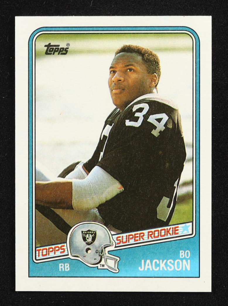 Bo Jackson 1988 Topps Super Rookie #327 RC at PristineAuction.com Bo Jackson 1988 Topps Super Rookie #327 RC at PristineAuction.com