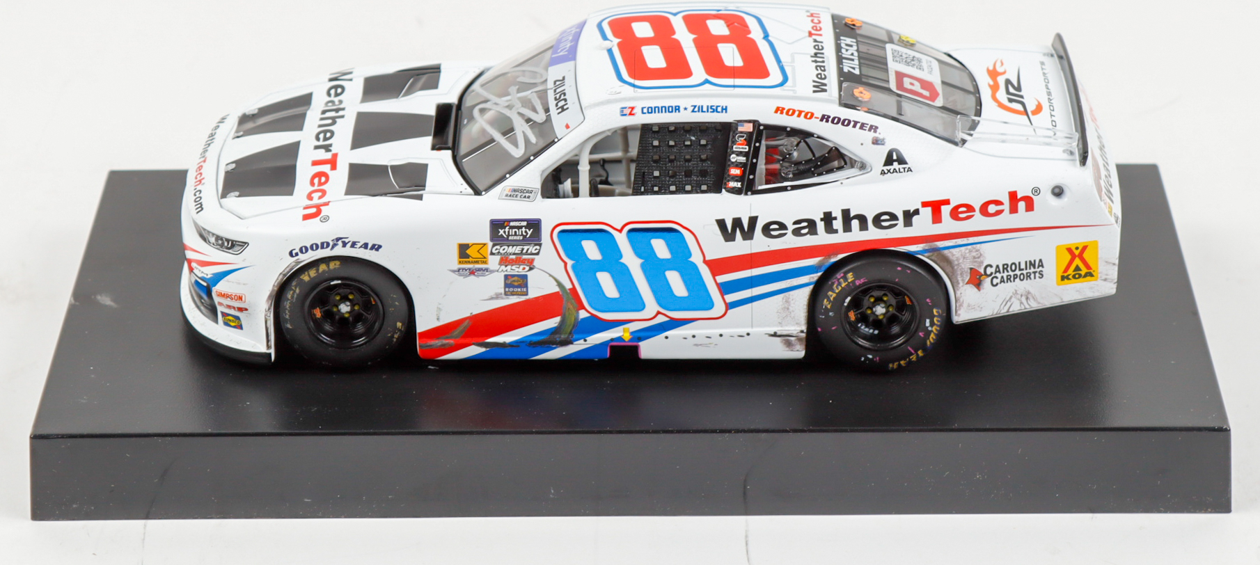 Connor Zilisch Signed 2025 #88 WeatherTech COTA Win Chevrolet | 1:24 Diecast Car (PA) at PristineAuction.com Connor Zilisch Signed 2025 #88 WeatherTech COTA Win Chevrolet | 1:24 Diecast Car (PA) at PristineAuction.com