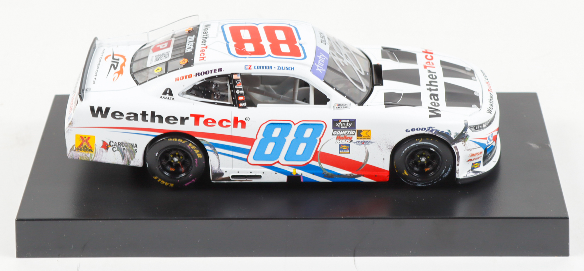 Connor Zilisch Signed 2025 #88 WeatherTech COTA Win Chevrolet | 1:24 Diecast Car (PA) at PristineAuction.com Connor Zilisch Signed 2025 #88 WeatherTech COTA Win Chevrolet | 1:24 Diecast Car (PA) at PristineAuction.com