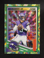 JJ McCarthy 2025 Score Electric #291 #33/99 RC at PristineAuction.com